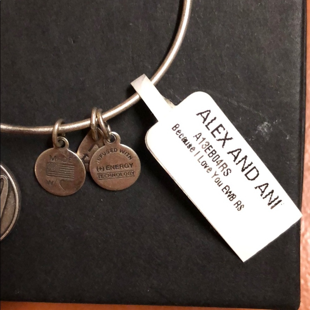 NWT Alex and Ani Because I Love you bangle - Picture 4 of 4